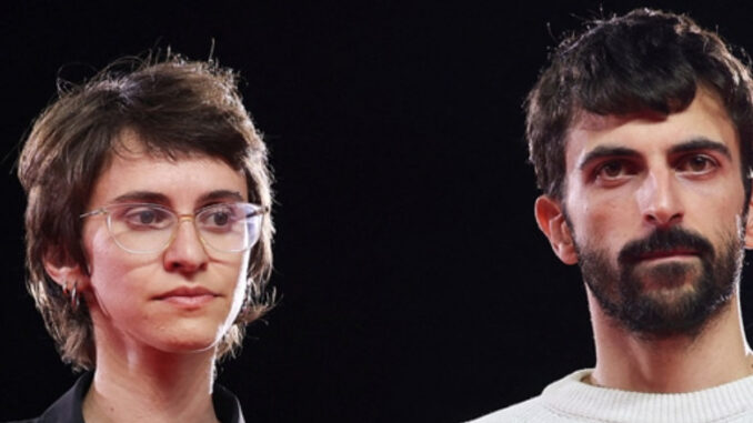 Yuval Abraham e Rachel Szor, registi di Naza, alla Mostra del Cinema di Venezia 83